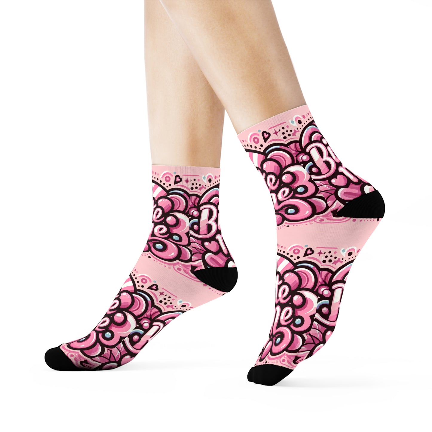 "Step-In Comfort: Uniquely Yours Fun and Funky Socks!" - Crew Socks