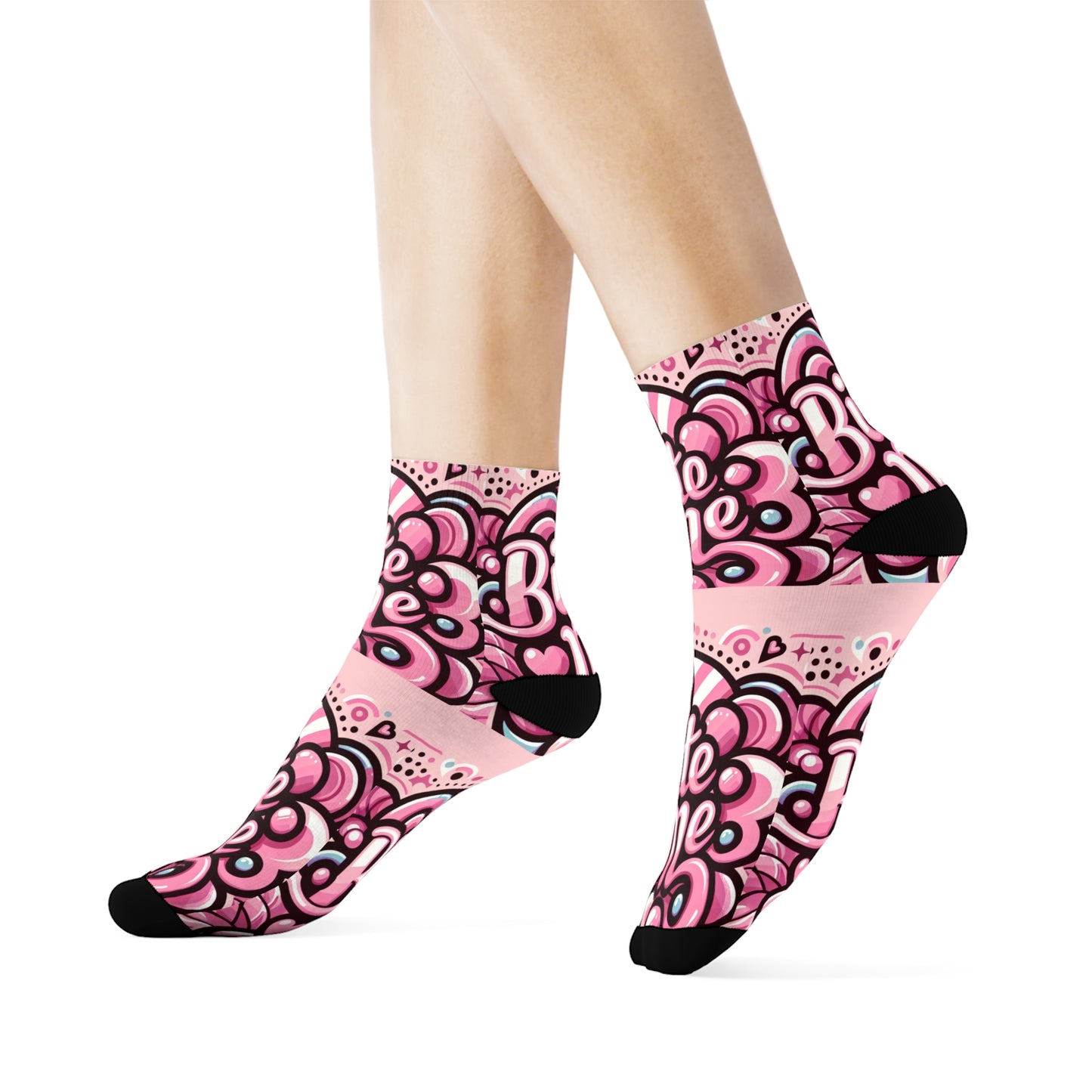 "Step-In Comfort: Uniquely Yours Fun and Funky Socks!" - Crew Socks